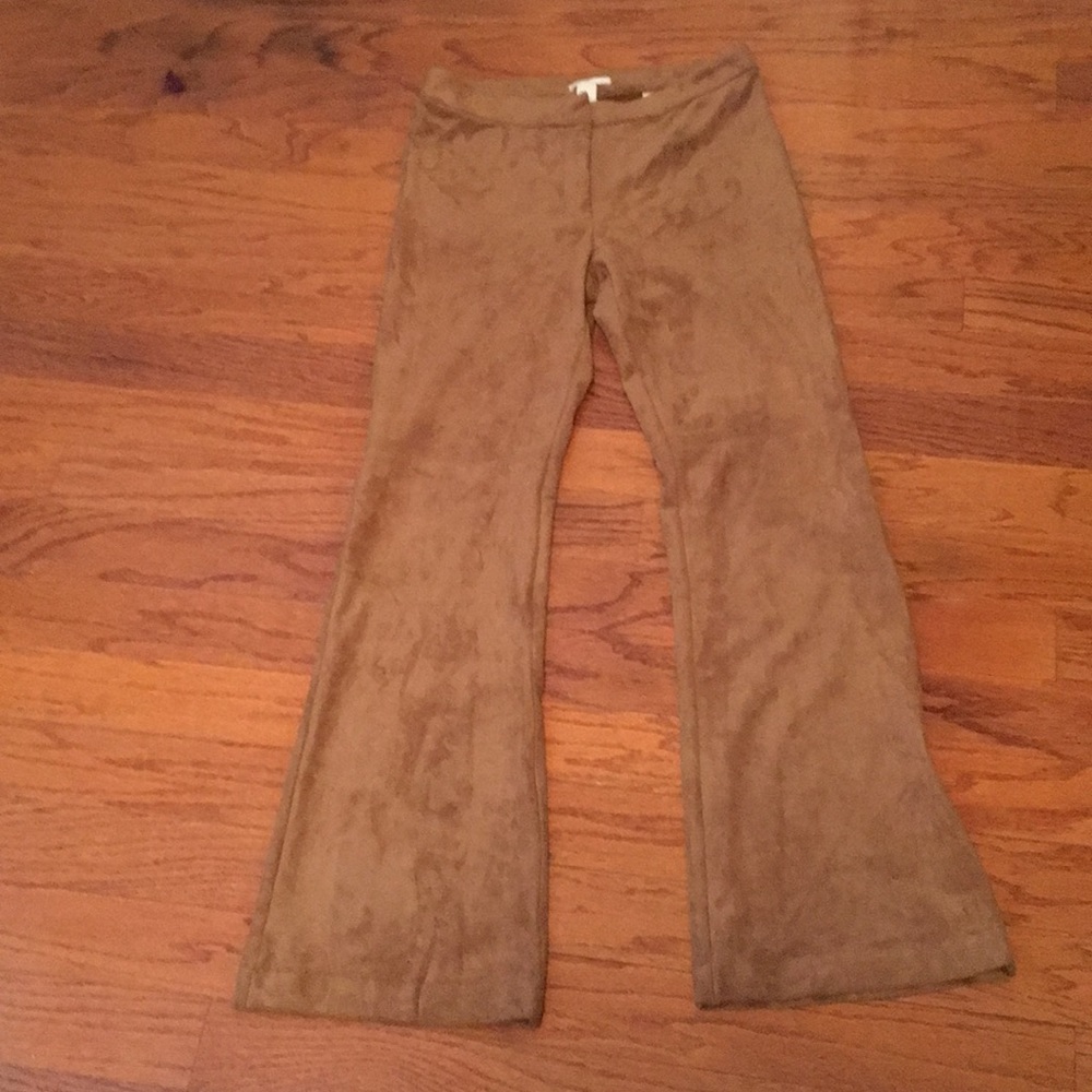 H & M suede pants size 10! Very stylish